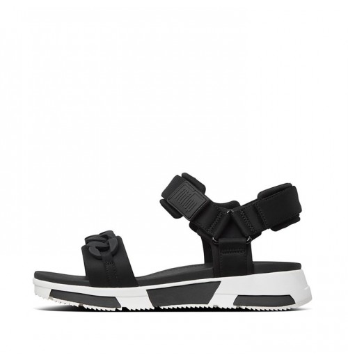 Heda Chain Back-Strap Sandals