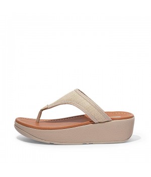 Lulu Woven Toe-Post Sandals