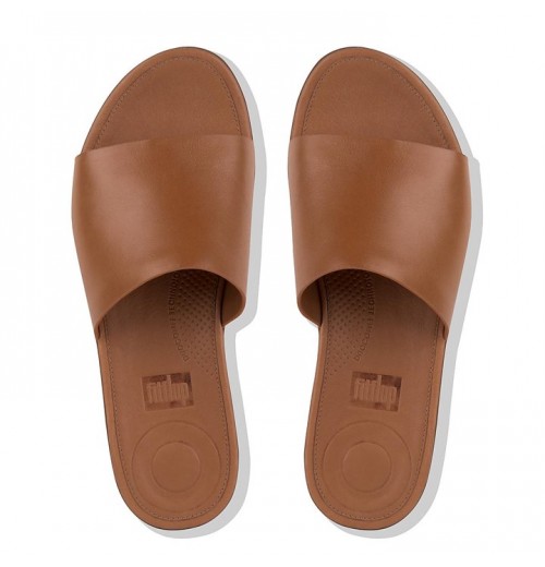 Sola Leather Slides