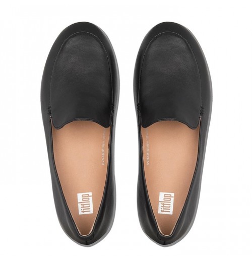 Lena Leather Flat Shoes