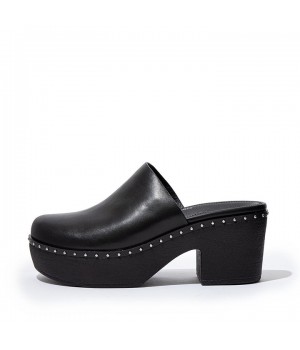 Pilar Leather Mule Platforms Mules & Clogs