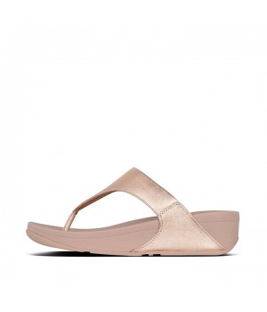 Lulu Leather Toe-Post Sandals