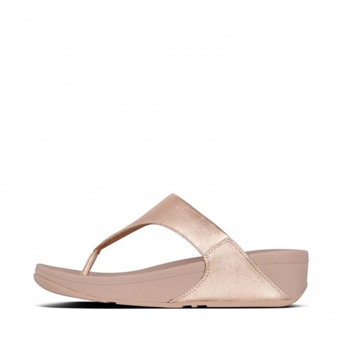 Lulu Leather Toe-Post Sandals