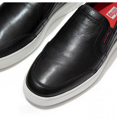 Rally X Leather Slip On Shoes