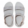 Lulu Shimmer Back-Strap Sandals