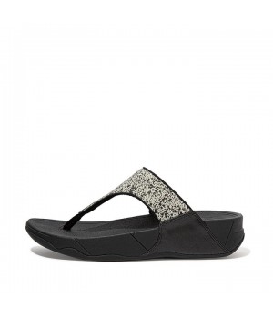 Lulu Shimmer Toe-Post Sandals