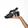 Pilar Leather Back-Strap Platform Platform Sandals