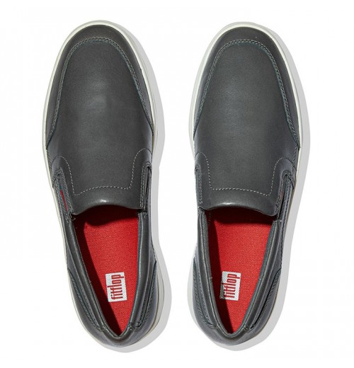 Rally X Leather Slip On Shoes