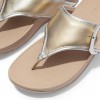 Olive Mixed Metallics Toe-Post Sandals