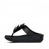 Fino Leaf Leather Toe-Thongs Toe-Post Sandals