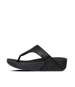 Lulu Glitter Toe-Post Sandals