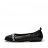 Allegro Snake Bangle Leather Ballet Flats