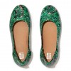 Allegro Jungle Print Soft Leather Ballet Flats