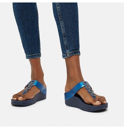 Fino Sparkle Toe-Post Sandals