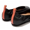 Allegro Pop Tab Soft Leather Ballet Flats