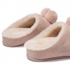 Chrissie Pom-Pom Shearling Slippers