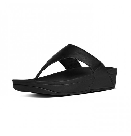 Lulu Leather Toe-Post Sandals