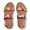 Barra Silky Weave Back-Strap Sandals