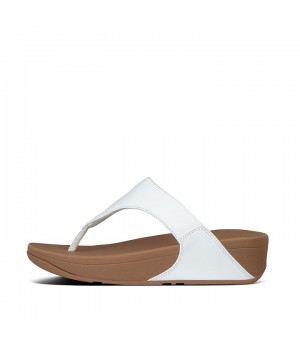 Lulu Leather Toe-Post Sandals