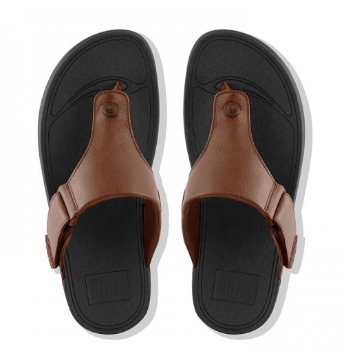 Trakk II Leather Toe-Post Sandals