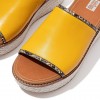 Eloise Snake Trim Espadrille Slides