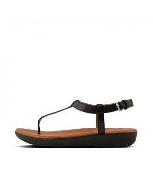 Tia Leather Back-Strap Sandals