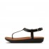 Tia Leather Back-Strap Sandals