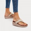 Lulu Woven Toe-Post Sandals