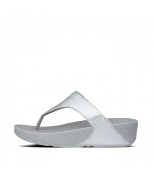 Lulu Leather Toe-Post Sandals