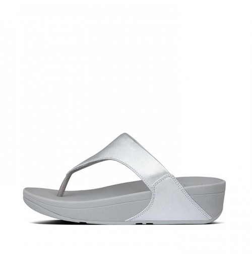 Lulu Leather Toe-Post Sandals