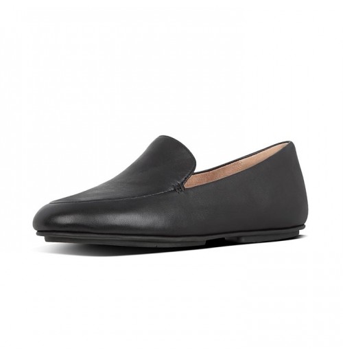 Lena Leather Flat Shoes