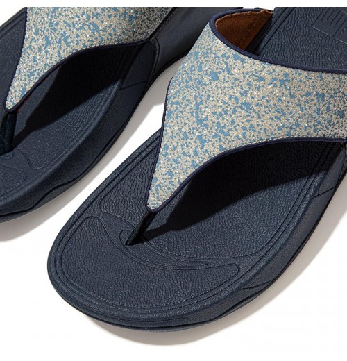 Lulu Shimmer Toe-Post Sandals