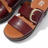 Pilar Leather Slide Platforms Platform Sandals