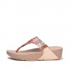 Lulu Silky Weave Toe-Post Sandals