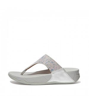 Lulu Shimmer Toe-Post Sandals