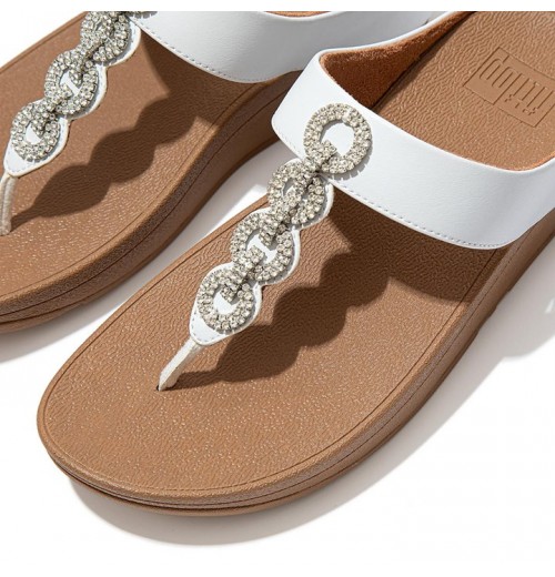 Fino Sparkle Toe-Post Sandals