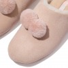 Chrissie Pom-Pom Shearling Slippers