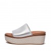 Eloise Mixed Metallics Wedge Slides Wedge Sandals