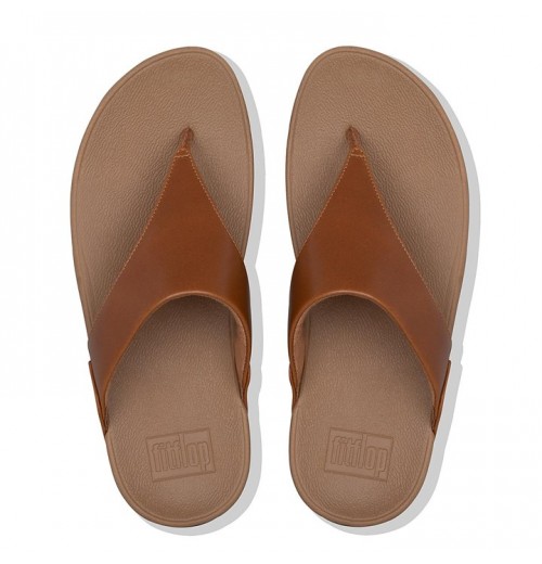 Lulu Leather Toe-Post Sandals