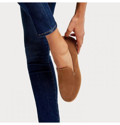 Lena Suede Flat Shoes