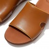 H-Bar Pop Binding Leather Slides