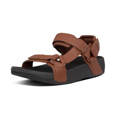 Ryker Leather Back-Strap Sandals