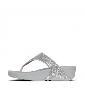 Lulu Glitter Toe-Post Sandals