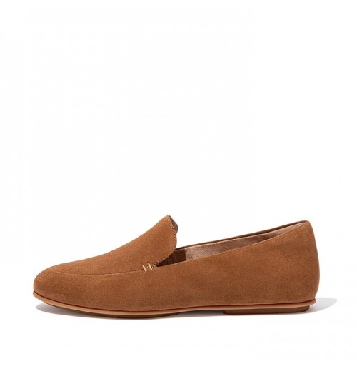 Lena Suede Flat Shoes