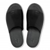 Eloise Espadrille Leather Wedge Slides Wedge Sandals