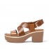 Pilar Patent Mix Back-Strap Platform Platform Sandals