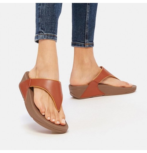 Lulu Pop Binding Toe-Post Sandals