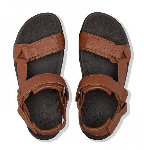 Ryker Leather Back-Strap Sandals