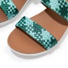 Barra Silky Weave Back-Strap Sandals