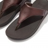 Lulu Metallic Leather Toe-Post Sandals